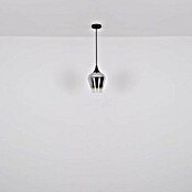 Globo Pendelleuchte Lavus (E27, Schwarz/Silber, Ø x H: 180 x 1 200 mm, 60 W) | BAUHAUS