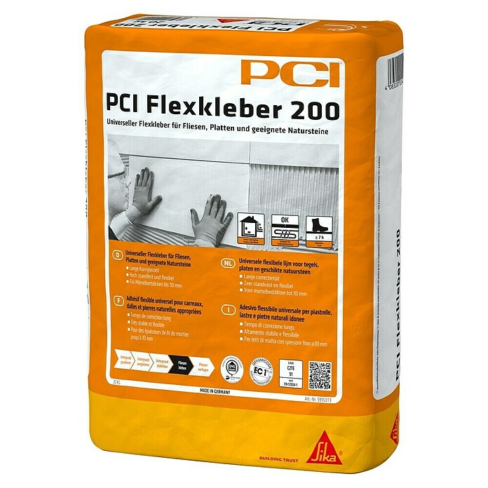 PCI Flexlijm Universeel 200 voor alle formaten (20 kg) | BAUHAUS