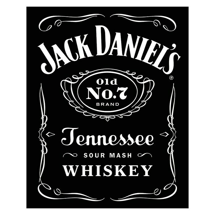 Afbeelding van Decoratief paneel Jacks Danie's Label