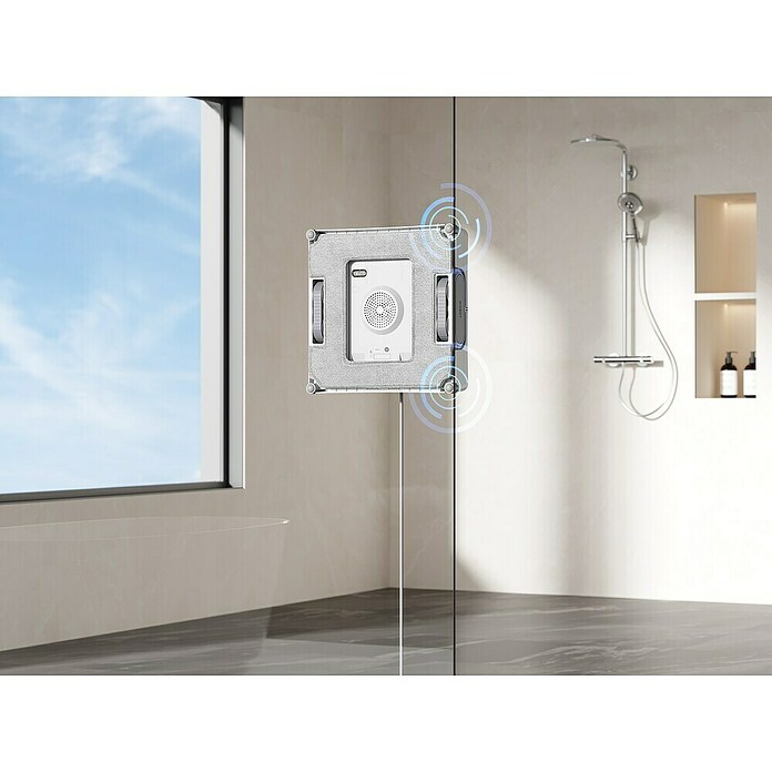 Ecovacs Fensterreinigungsroboter Winbot W2 Pro Omni (Wassertankvolumen Roboter: 60 ml, Akkulaufzeit: 110 min) | BAUHAUS