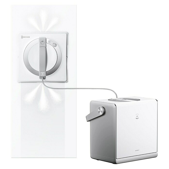 Ecovacs Fensterreinigungsroboter Winbot W2 Pro Omni (Wassertankvolumen Roboter: 60 ml, Akkulaufzeit: 110 min) | BAUHAUS