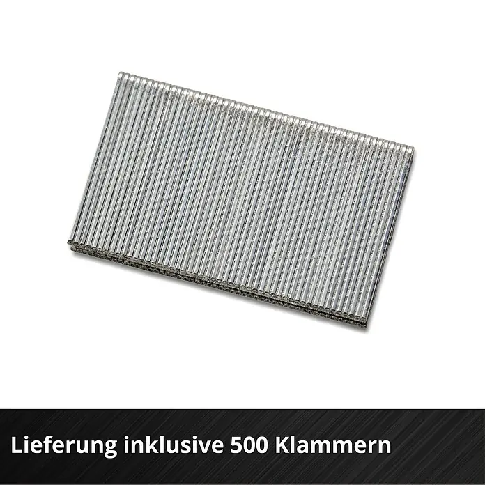 Einhell Professional PXC 18V Akku-Tacker FIXETTO 18/40 S - 18 V, Ohne Akku - 500 Klammern im Lieferumfang enthalten. Ideal für Büroarbeiten und zum Heften von Dokumenten.