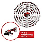 Einhell Professional Power X-Change 18V Akku-Winkelschleifer TP-AG 18/125 CE Q Li - Solo (Durchmesser Scheibe: 125 mm, 3 000 U/min - 10 500 U/min) | BAUHAUS