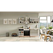 Flex-Well Turin Singleküche (Breite: 210 cm, Anthrazit, Mit Elektrogeräten) | BAUHAUS