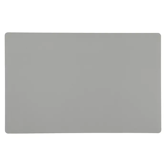 Versa Salvamantel - L x An: 43,5 cm x 28 mm, Gris - Primer plano de un lienzo gris versátil para arte, proyecciones y fotografía, ideal como fondo para proyectos creativos.