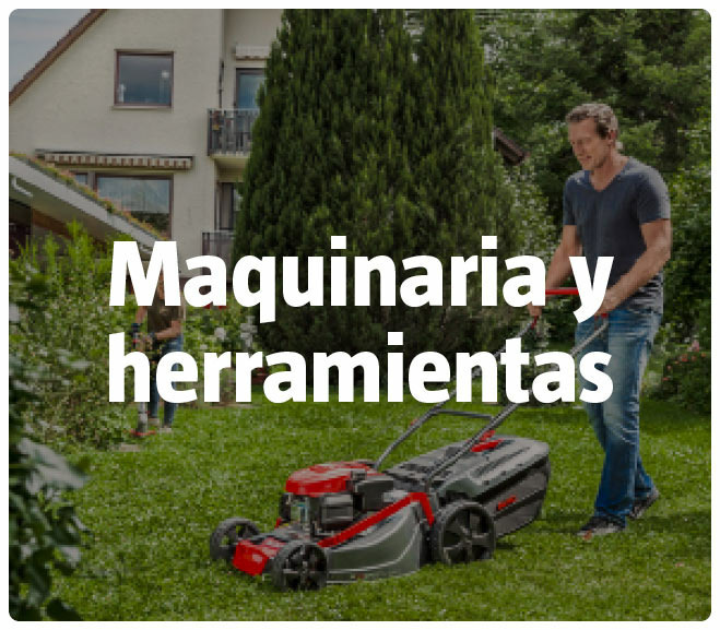 Maquinaria y herramientas de jardín