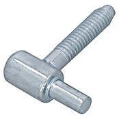 Suki Bisagra de encaje Anuba (Diámetro ruedas: 9 mm, Zincado, Apto para: Puertas de las habitaciones) | BAUHAUS