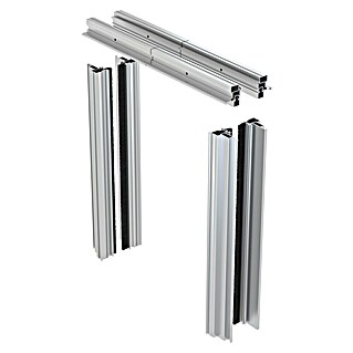Knauf Pocket Kit Easy Spachtellaibung (Trockenbauzubehör geeignet für: Glastüren, 2-flügelig, Passend für: Knauf Schiebetür-System Pocket Kit)