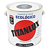 Titanlux Esmalte de color Eco (Gris medio, 2,5 l, Brillante)