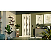 Glas-Falttür (85 x 205 cm, Satiniertes Glas, Weiß ähnlich RAL 9016) | BAUHAUS