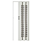 Glas-Falttür (85 x 205 cm, Satiniertes Glas, Weiß ähnlich RAL 9016) | BAUHAUS