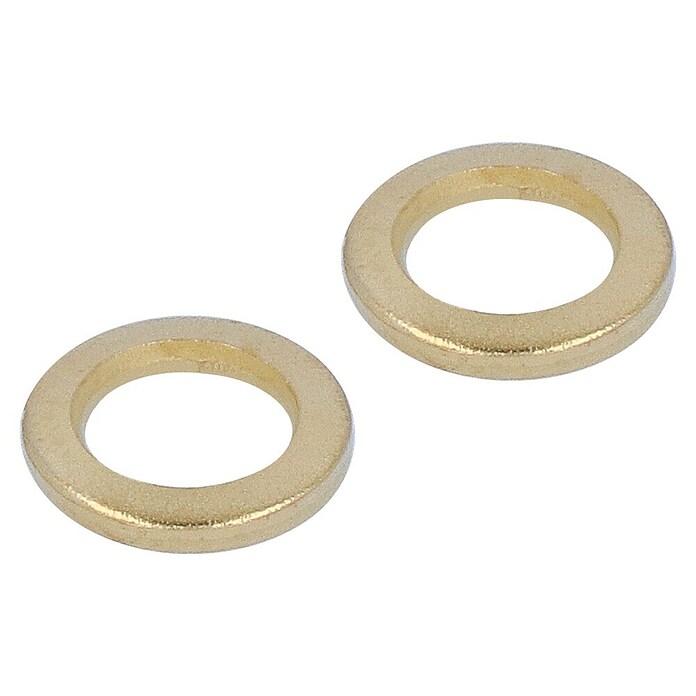 Suki Unterlegscheibe (Innendurchmesser: 9 mm, Außendurchmesser: 15 mm, Stahl, Vermessingt, 15 Stk.) | BAUHAUS