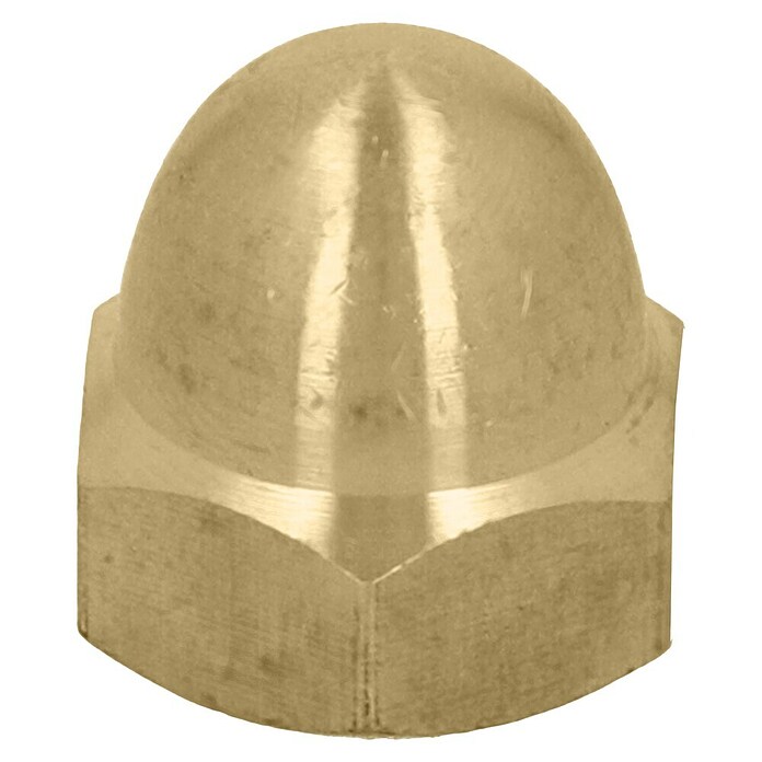Zeskant dopmoer (M 3, Sleutelbreedte: 6 mm, Messing) | BAUHAUS