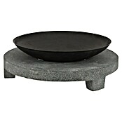 Esschert Design Vuurschaal Granito - ronde voet (Diameter: 69,8 cm, Gietijzer) | BAUHAUS