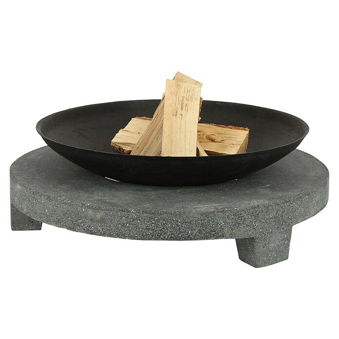 Esschert Design Vuurschaal Granito - ronde voet (Diameter: 69,8 cm, Gietijzer) | BAUHAUS