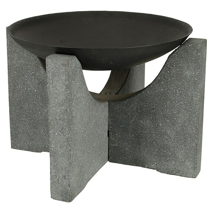 Esschert Design Vuurschaal op granito voet (Diameter: 68,4 cm, Gietijzer) | BAUHAUS