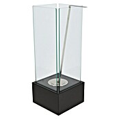 Bio-ethanol tafelhaard (25 x 25 x 65 cm, Zwart) | BAUHAUS