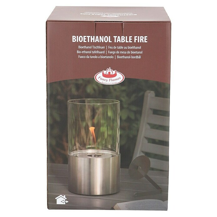 Bio-ethanol tafelhaard (RVS) | BAUHAUS