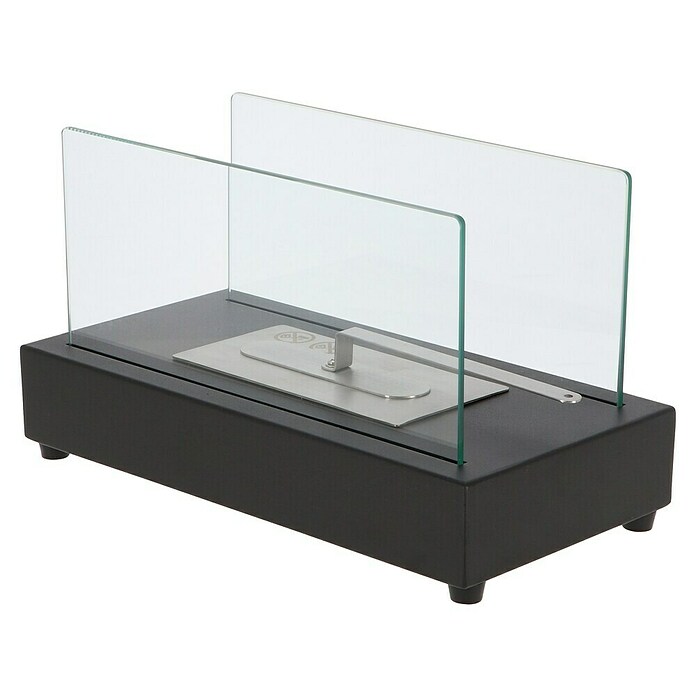 Bio-ethanol tafelhaard (35,5 x 18 x 20,6 cm, Zwart) | BAUHAUS