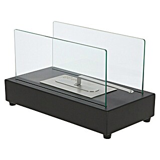 Bio-ethanol tafelhaard (35,5 x 18 x 20,6 cm, Zwart)