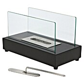 Bio-ethanol tafelhaard (35,5 x 18 x 20,6 cm, Zwart) | BAUHAUS