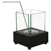 Bio-ethanol tafelhaard (16 x 16 x 21,2 cm, Zwart) | BAUHAUS