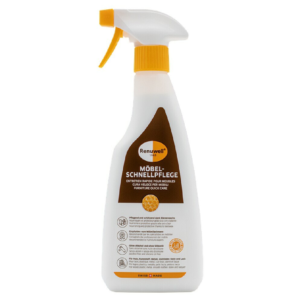 Soin Intensif Pour Meubles à La Cire D'abeille - 150 Ml - Fini Noir Et éclat