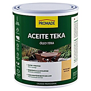 Promade Aceite para teca (750 ml, Incoloro)