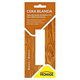 Promade Cera para madera Blister (Blanco, 25 g, Satinado)