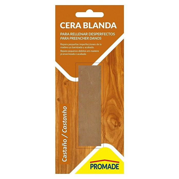 Promade Cera para madera Blister (Castaño, 25 g, Satinado) | BAUHAUS