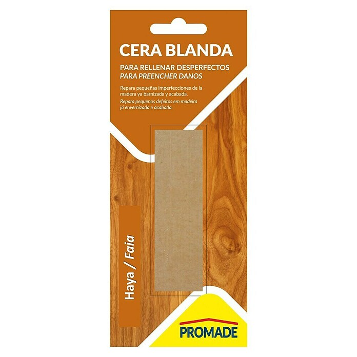 Promade Cera para madera Blister (Haya, 25 g, Satinado) | BAUHAUS