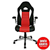 Silla de oficina Victoria (Para Gamers, Negro/Rojo, Reposacabezas) | BAUHAUS