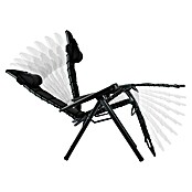 Crespo Sillón relax Air Deluxe II (L x An x Al: 78 x 71 x 119 cm, Negro) | BAUHAUS