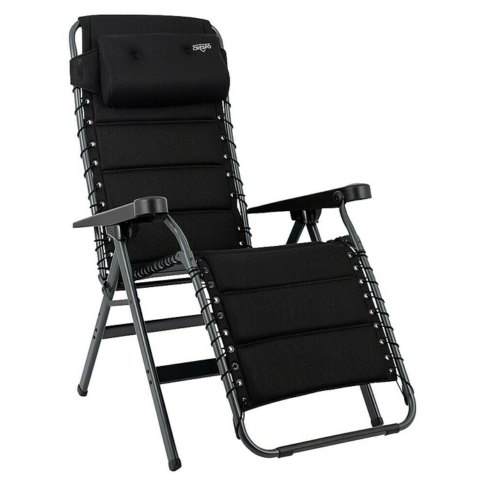 Crespo Sillón relax Air Deluxe II (L x An x Al: 78 x 71 x 119 cm, Negro) | BAUHAUS