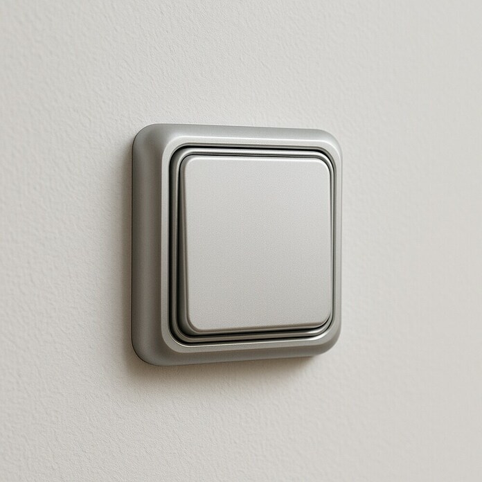 Fontini BF-18 Interruptor/Conmutador (Aluminio, Montaje en la pared, IP20)