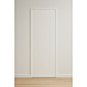 Puerta corredera de madera Blanca (62,5 x 203 cm, Blanco, Alveolar)