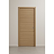 Puerta corredera de madera Roble Urban con uñero (72,5 x 203 cm, Maciza)