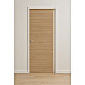 Puerta corredera de madera Roble Urban con Canal (72,5 x 203 cm, Maciza)