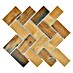 Mozaïektegel visgraat Wood CIM HB WD 
