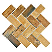 Mozaïektegel Visgraat CIM HB WD (27,5 x 27,5 cm, Bruin, Mat)