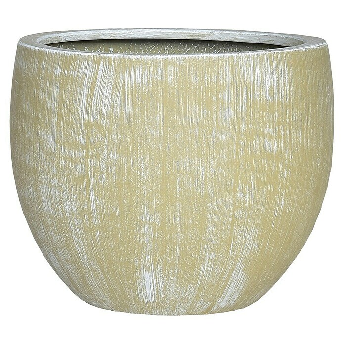 Pflanztopf Brescia (Außenmaß (Ø x H): 44 x 36 cm, Almond) | BAUHAUS