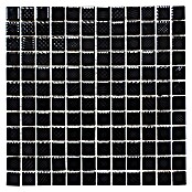 Mosaikfliese Quadrat CG 123 (29,8 x 29,8 cm, Schwarz, Glänzend)