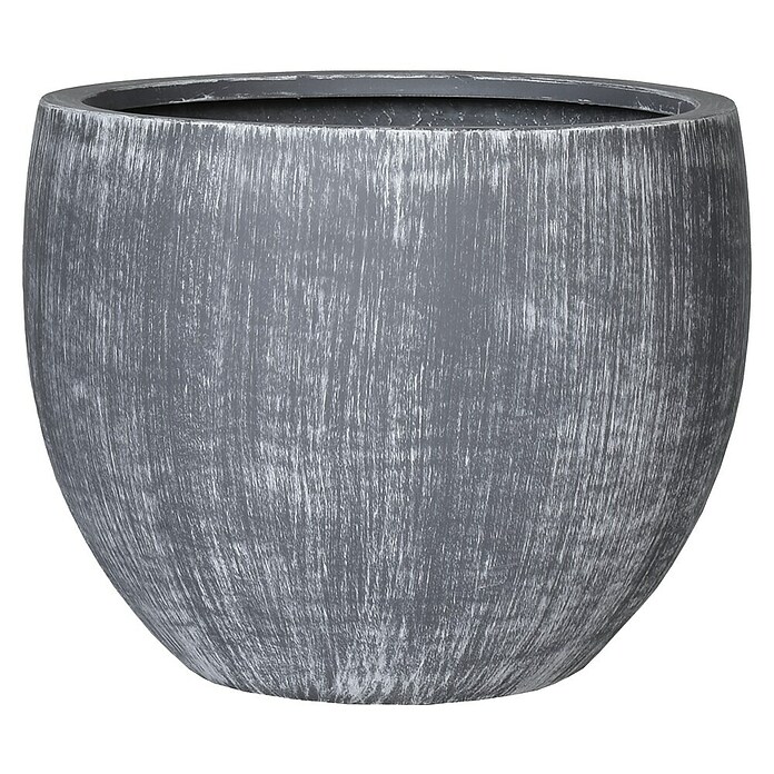 Pflanztopf Brescia (Außenmaß (Ø x H): 34 x 29 cm, Grau) | BAUHAUS