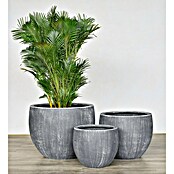 Pflanztopf Brescia (Außenmaß (Ø x H): 34 x 29 cm, Grau) | BAUHAUS