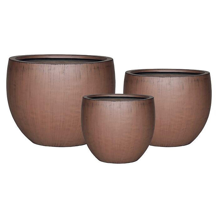 Pflanztopf Brescia (Außenmaß (Ø x H): 55 x 29 cm, Rusty) | BAUHAUS