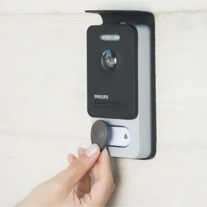 Philips WelcomeEye Farb-Video-Türsprechanlage (2-Familienhaus)