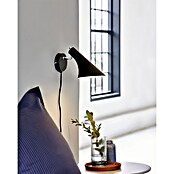 Nordlux Vanila Aplique de pared (40 W, Negro, L x An x Al: 14,5 x 14,5 x 17 cm)