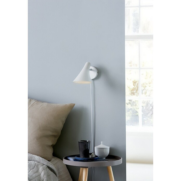 Nordlux Vanila Aplique de pared (40 W, Blanco, L x An x Al: 14,5 x 14,5 x 17 cm)