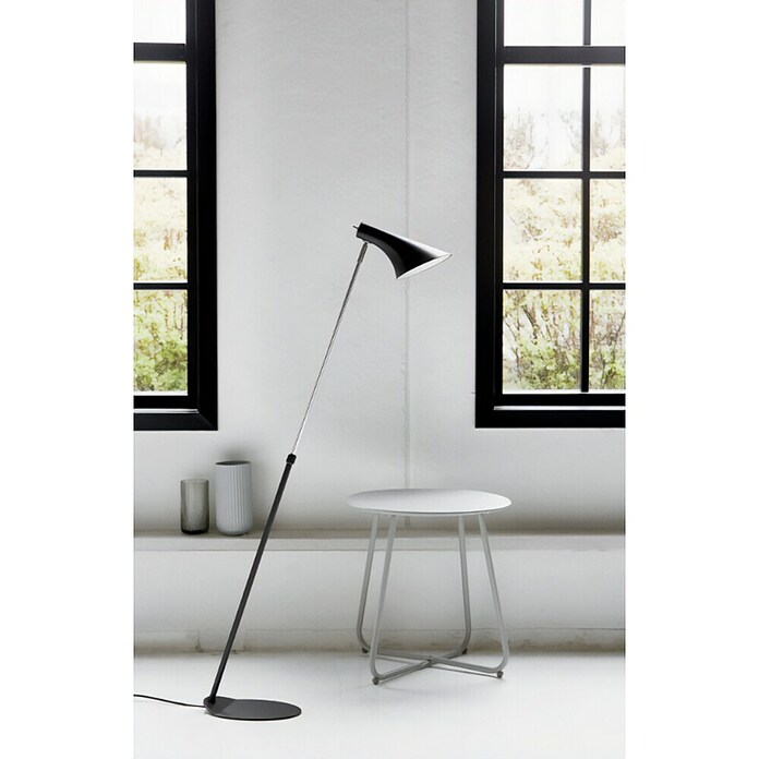 Nordlux Vanila Lámpara de pie (40 W, Negro, Altura: 129 cm)