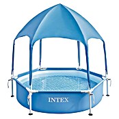 Intex Piscina Frame con toldo (Ø x Al: 183 x 83 cm, Azul, 700 l) | BAUHAUS